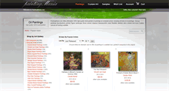 Desktop Screenshot of paintingmania.com